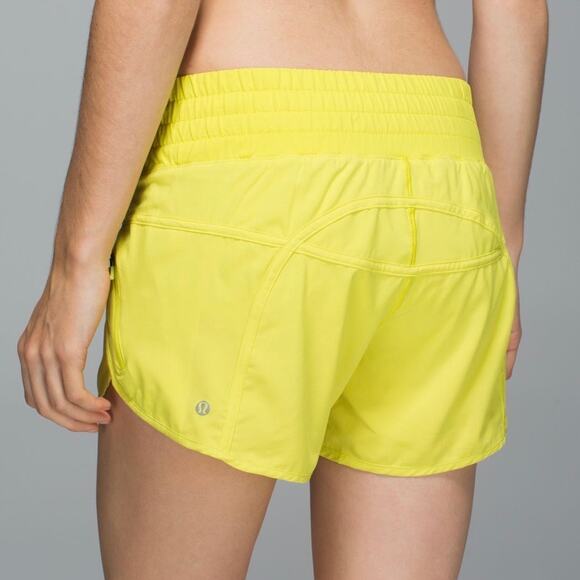 LULULEMON Tracker Short II Split Pea Yellow 4 - Picture 4 of 11